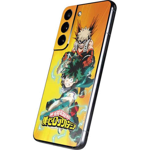 My Hero Academia Deku and Bakugo Season 5 Galaxy S22 Skin